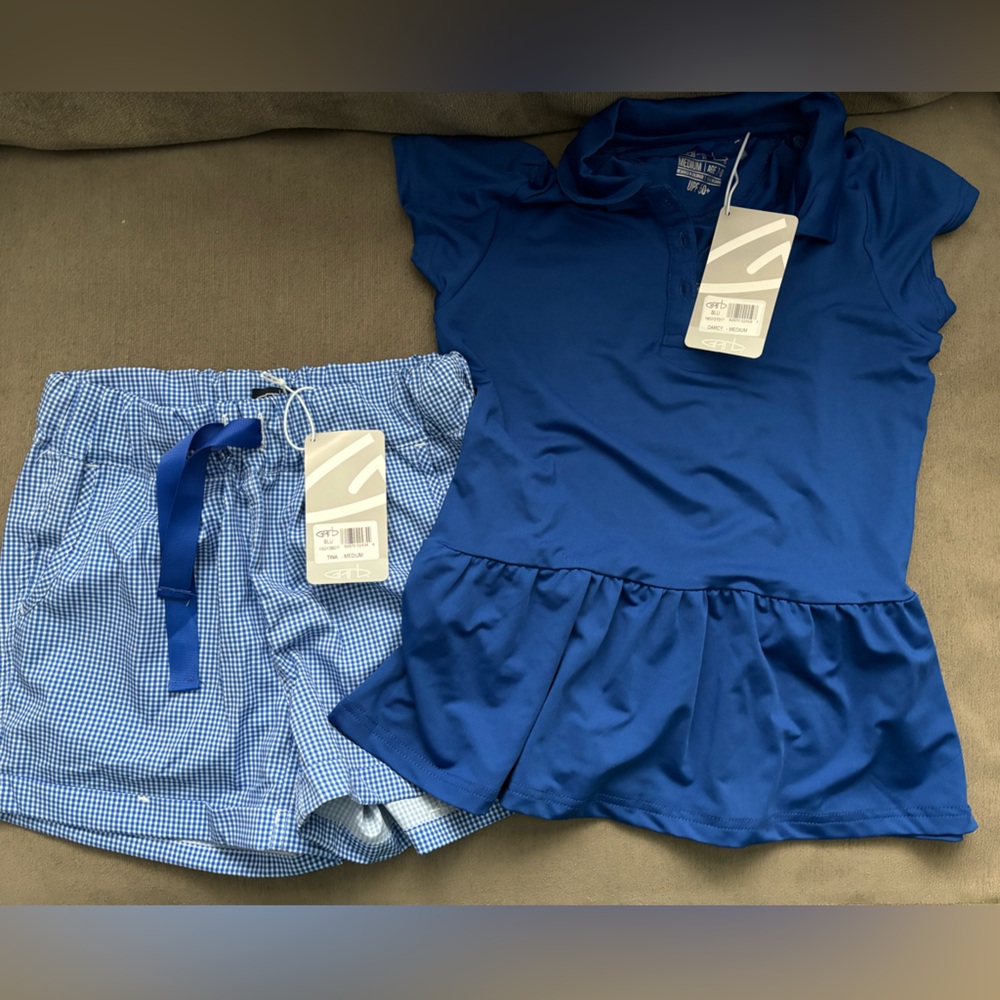 Girls 7-8 GARB Inc Golf attire (LOT)